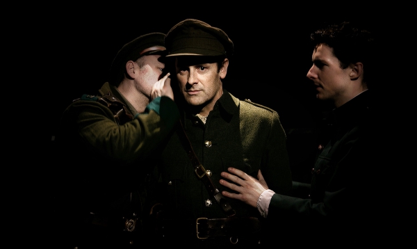L R Don Wycherley, Ronan Leahy, And Gavin Fullam Inside The Gpo