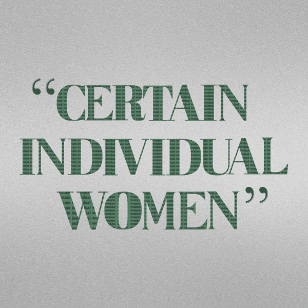Certain Individual Womenn