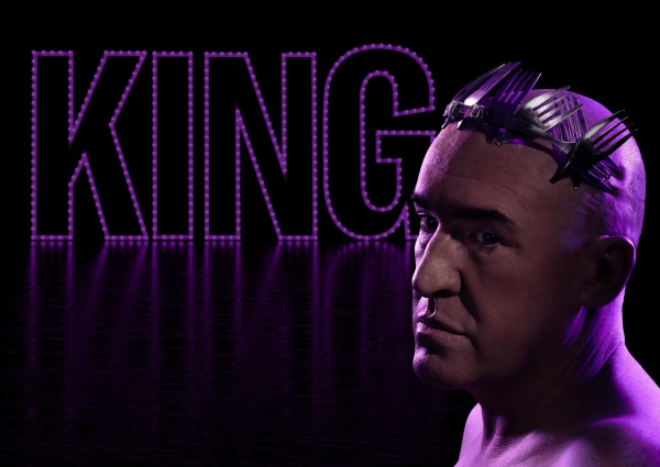 Fishamble's King By Pat Kinevane, Image By Leo Byrne & Publicis Landscape